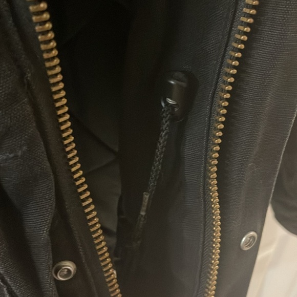 Carhartt 1997 CQ7005 Arctic Ranch Coat Quilt Lined Size Large In Black - Picture 14 of 14